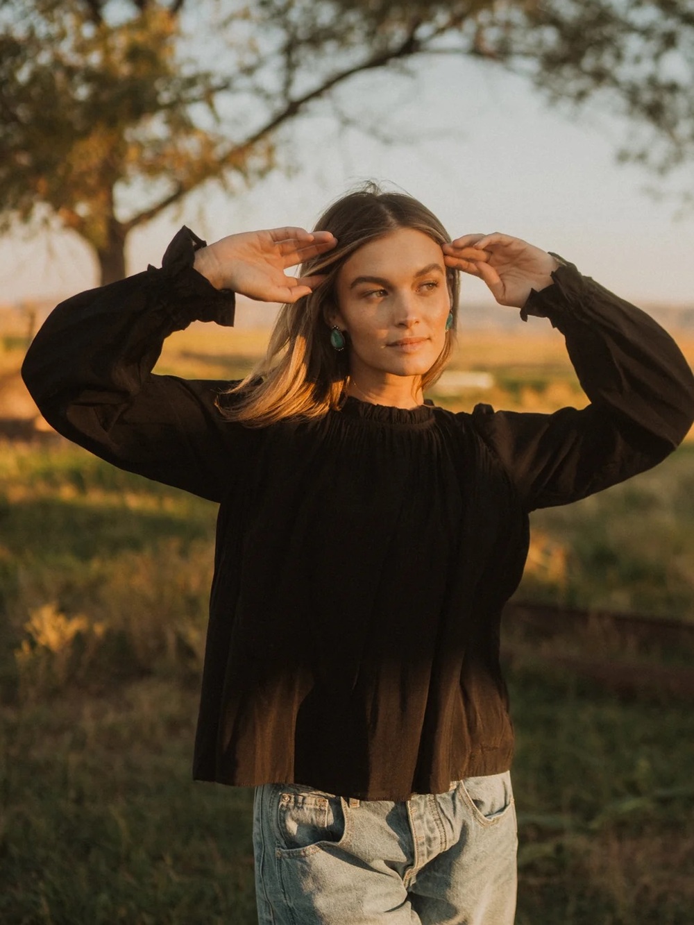 NWT Goldie Lew Whitley blouse